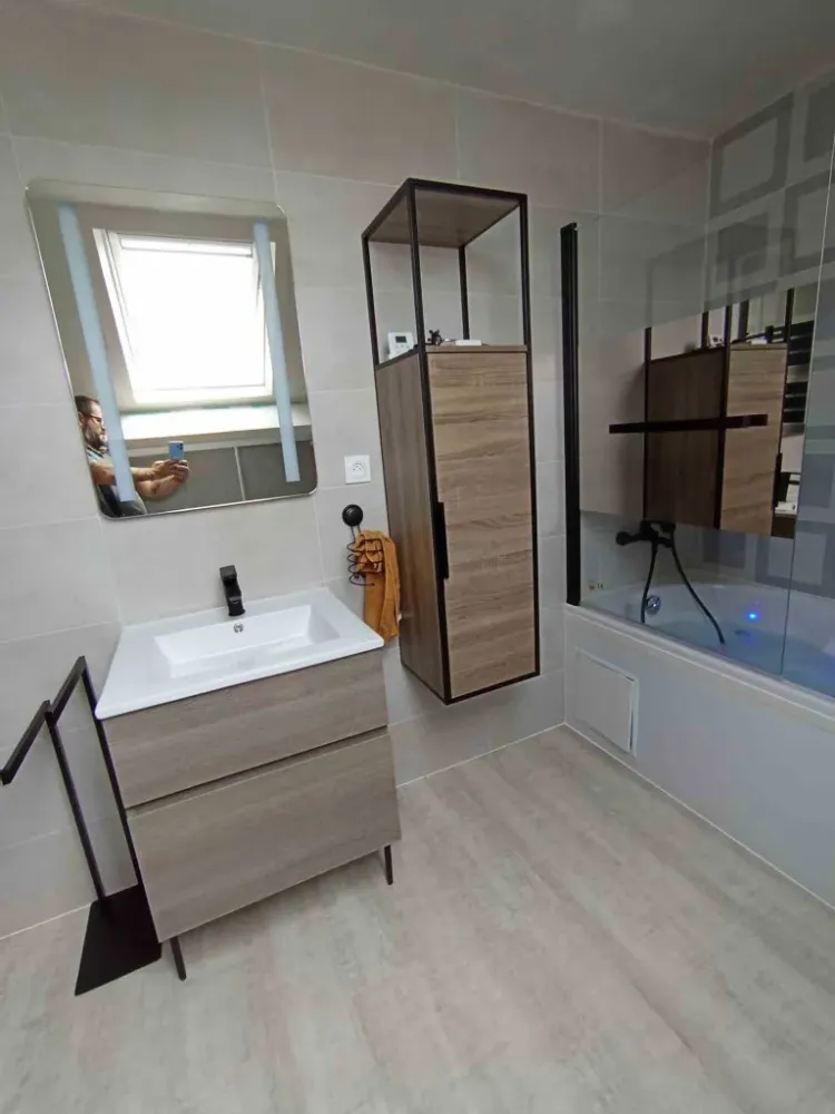 Salle de bain insllation à Mézeray